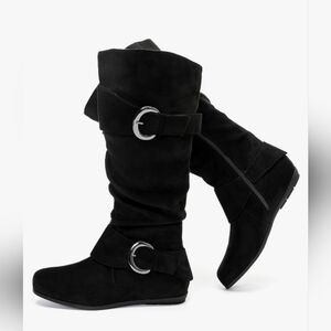 Nwot Womens sz 7 Extra Wide Luoika Women's Extra Wide Calf Knee High Slouchy Boo